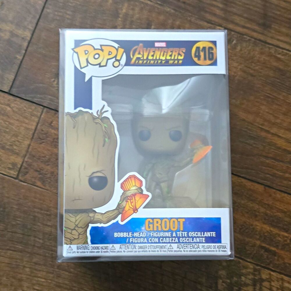Funko Pop! Vinyl: Marvel Avengers: Infinity War - Groot Bobble-Head #416